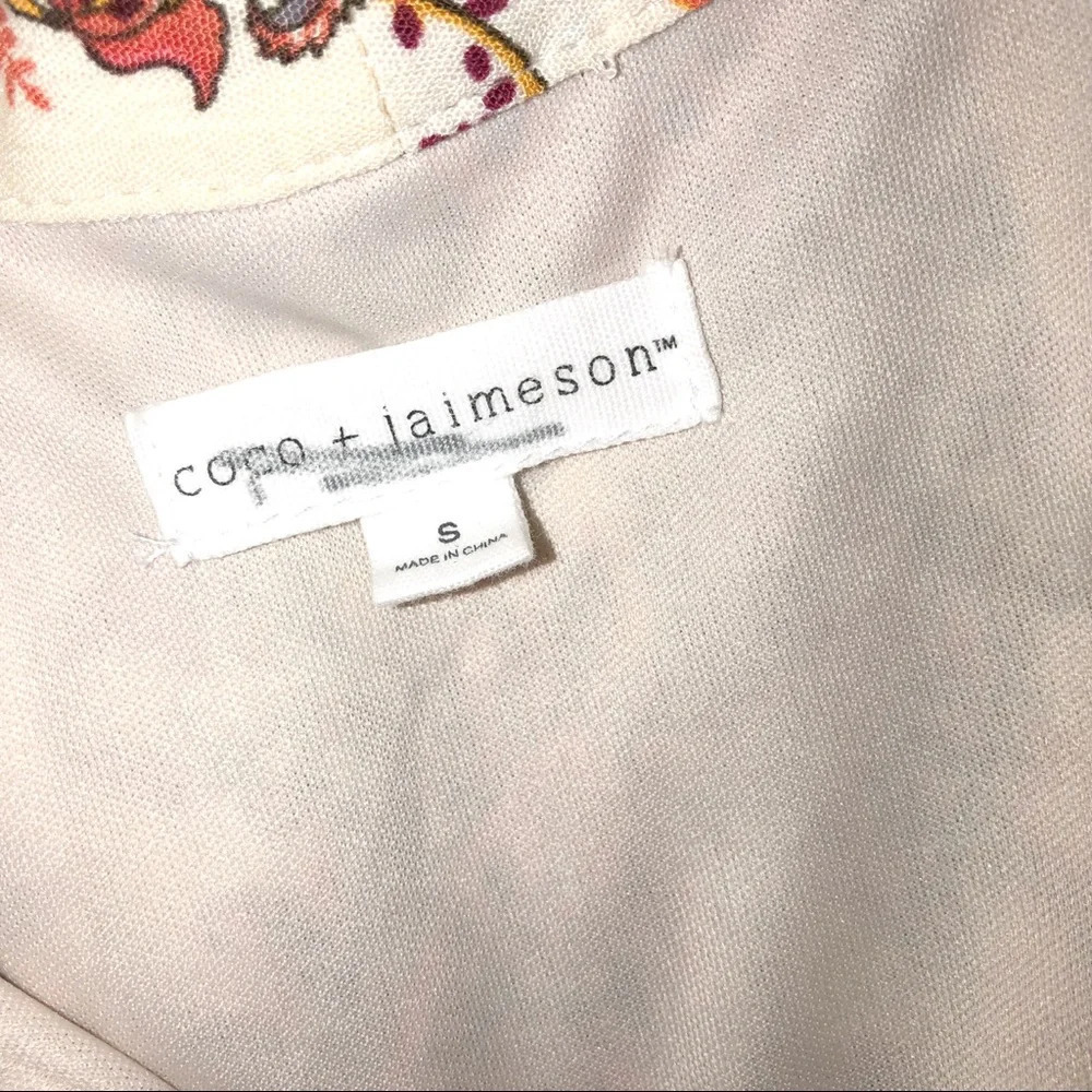coco + jaimeson small floral lacy babydoll dress - Picture 6 of 10